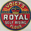 Voigt's Paper Flour Bag Royal Self Rising NOS vintage Grand Rapids Michigan