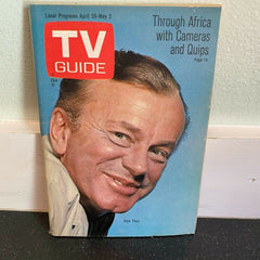 TV Guide April 26 - May 2 1969 magazine Jack Paar Phil Abbott The FBI