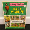 Johnny Horizon Baby Wildlife 1976 Sticker Stamp Activity Book Complete Unused