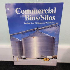 GSI Commercial Bins Silos Brochure Vintage 1996 Grain Systems Assumption IL