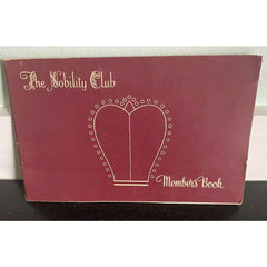 The Nobility Club Member's Book Silver Plate Flatware Brochure 1953 Empire Craft