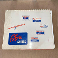 Elbeco Shirt Catalog 1970s Police Fire Military Postal Uniform Fabric Samples