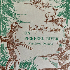 Camp Wanikewin Vintage Brochure Pickerel River Windsor Ontario Canada