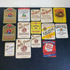 Bourbon Bottle Labels Vintage Lot of 13 NOS Old Kentucky General Mills Point