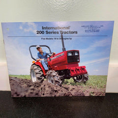 International Harvester 200 Series Tractors Brochure IH Vintage 1997