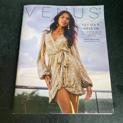 Venus Catalog 2022 Get Your Shine On A1112 Holiday Swimsuits Lingerie Bikinis