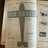 Air Trails March 1939 Vintage Pulp Magazine Parachute Aviation Bombs Above