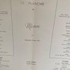 French Line 1959 Tourist Class Menus Lot of 4 S.S. Flandre Cruise Line Ship Travel