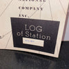 National Company Short Wave Radio Station Log Book 1950s Malden MA