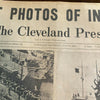 Cleveland Press July 10 1943 WW2 UN Invades Sicily Complete Newspaper Ohio