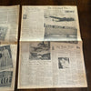 Cleveland Press July 10 1943 WW2 UN Invades Sicily Complete Newspaper Ohio