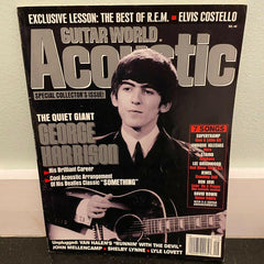 Guitar World Acoustic 2002 Issue 49 George Harrison David Bowie magazine